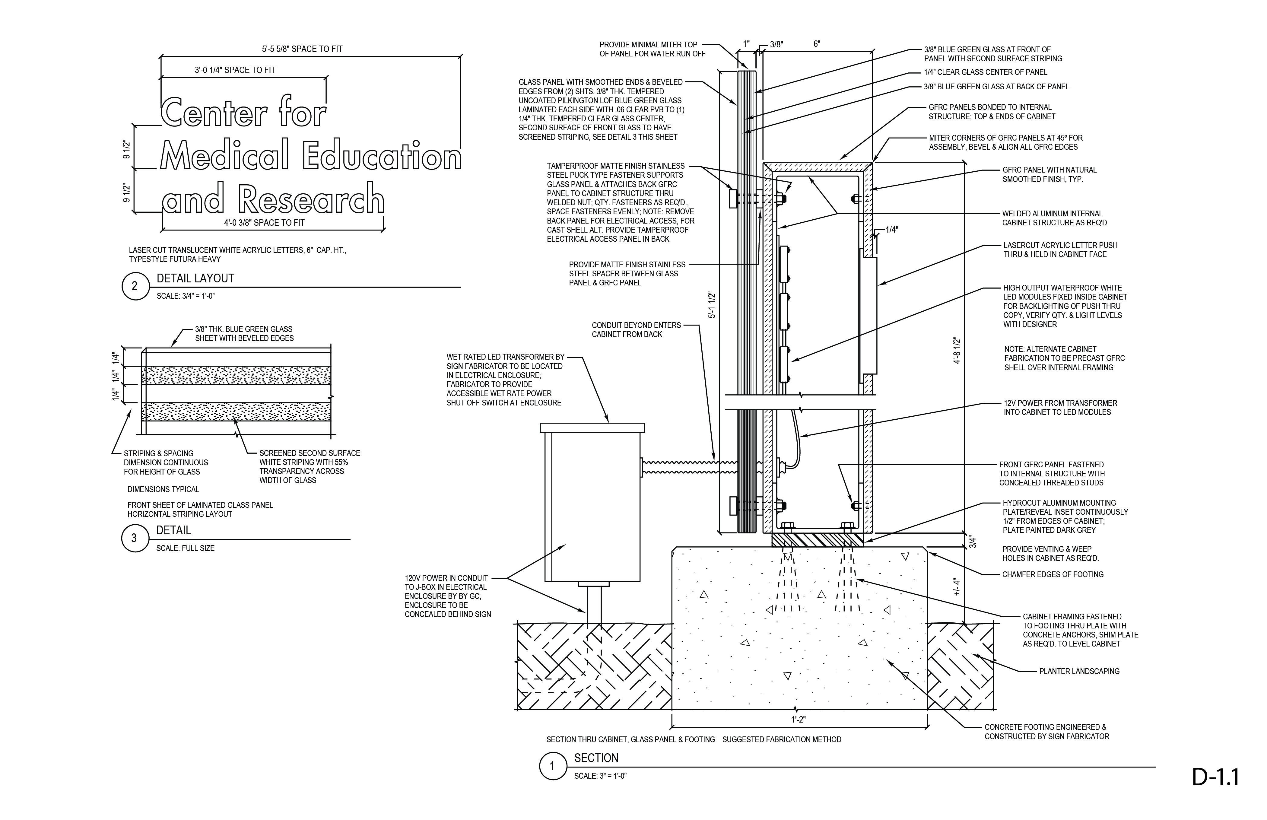 Detail of Fabrication